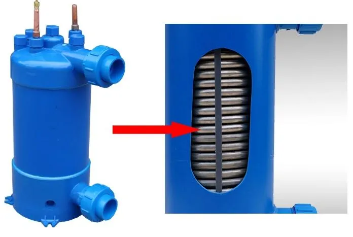 R410a Bomba de calor para piscina de aquecimento e resfriamento para a zona de temperatura T3 5