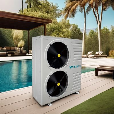 comprar R410 Pomba de calor de fonte de ar de piscina ligada/desligada Temperatura constante para hotel Fabricação em linha