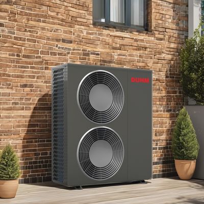 comprar Monoblock R290 EVI Inverter aquecimento resfriamento bomba de calor de água quente com monoblock design Fabricação em linha