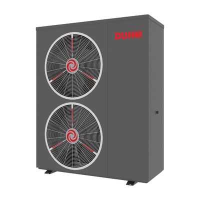 comprar 220v 20kw R290 inversor bomba de calor de ar para água com caixa de aço galvanizado revestido com pó Fabricação em linha