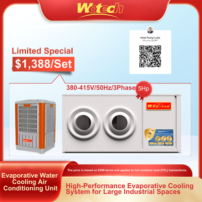 comprar Ofertas especiais para sistemas de refrigeração por água por evaporação de ar-condicionado para piso, teto, jato de fluxo interno com plástico exterior Fabricação em linha