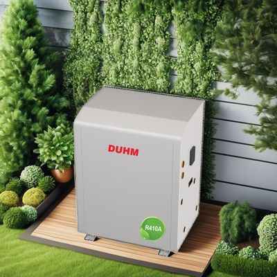 Sistema de fonte de água e solo com bomba de calor ecológica de 39,5 kW de fácil manutenção