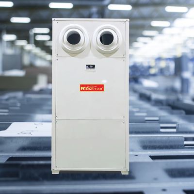 Bomba de calor de refrigeração por evaporação Semi-Aterro Aberto Fonte de energia AC refrigerada por água R410A para uso comercial