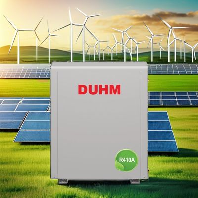 Bomba de calor geotérmica multifuncional de 100 kW com aço galvanizado ecológico e compressor Copland