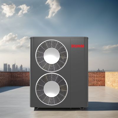 DUHM 25kW 380V 3Ph R32 EVI bomba de calor ar-água A eficiência para aquecimento de garagem e resfriamento