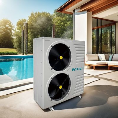 26KW Wotech On/Off Air To Water Heat Pump R32 Refrigerante para Natação