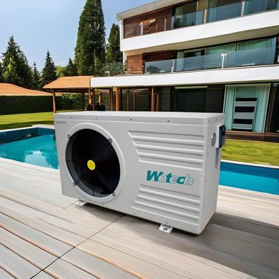 Mini piscina de spa bomba de calor elétrica ligada / desligada com caixa de metal fonte de ar 9.5KW R32 220V