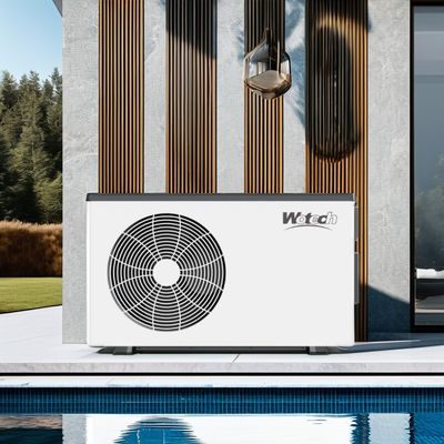 Folha galvanizada R32 Inverter refrigerante bomba de calor de piscina para piscinas sofisticadas
