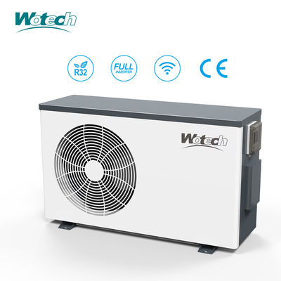Bomba de calor de piscina de alta capacidade de 6 kW aquecedor de piscina com controle flexível e água R32