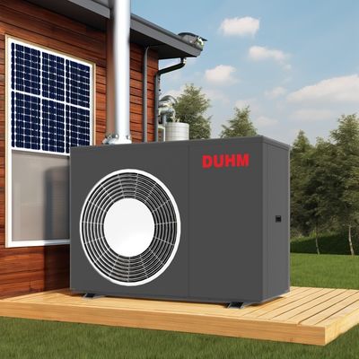 Bomba de calor monobloco de inversor de corrente contínua eléctrica A R290 EVI para aquecimento e arrefecimento doméstico