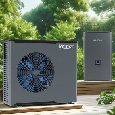 14 kw bomba de calor dividida aquecimento e resfriamento com fluxo de ar consistente impressão de tela de seda