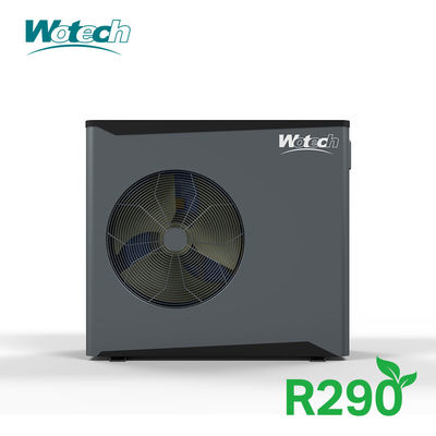 Nova bomba de aquecimento de baixo carbono 9kw Ar para água R290 bomba de calor monobloco DC inverter bomba de calor