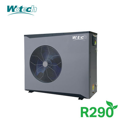 Bomba de calor monobloco de inversor de fase única de 12kw R290 com certificado CE