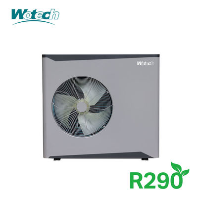 China Fabricação R290 bomba de calor de fonte de ar bomba de calor inversor 12kw monobloco de controle Wi-Fi para aquecimento