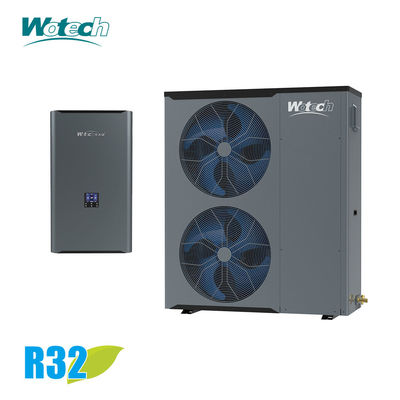 380V 22kw bomba de calor Ar para água Split R32 Euro padrão para aquecimento doméstico