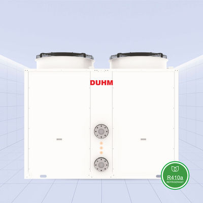 R410a Estabilizado em 3 fases Ativado/desactivado 180kw aquecedor de água bomba de calor Eficiência energética para centros comerciais Escolas Hosiptal