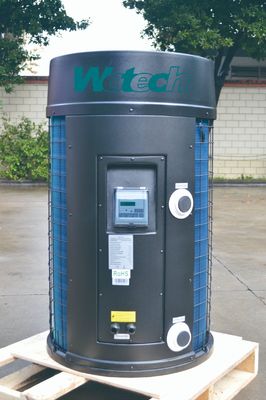 14kw R410A Alta Eficiência Top Blow On/Off Pomba de calor de piscina para aquecimento e resfriamento dentro do compressor rotativo